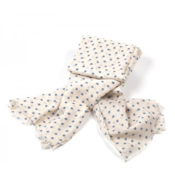 MINI STARS PRINT VISCOSE SCARF