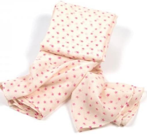 MINI STARS PRINT VISCOSE SCARF
