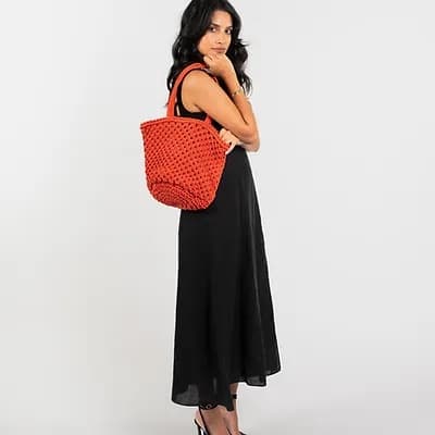 COTTON CROCHET BAG