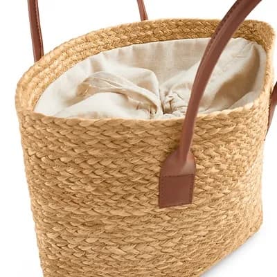 JUTE HANDBAG-NATURAL