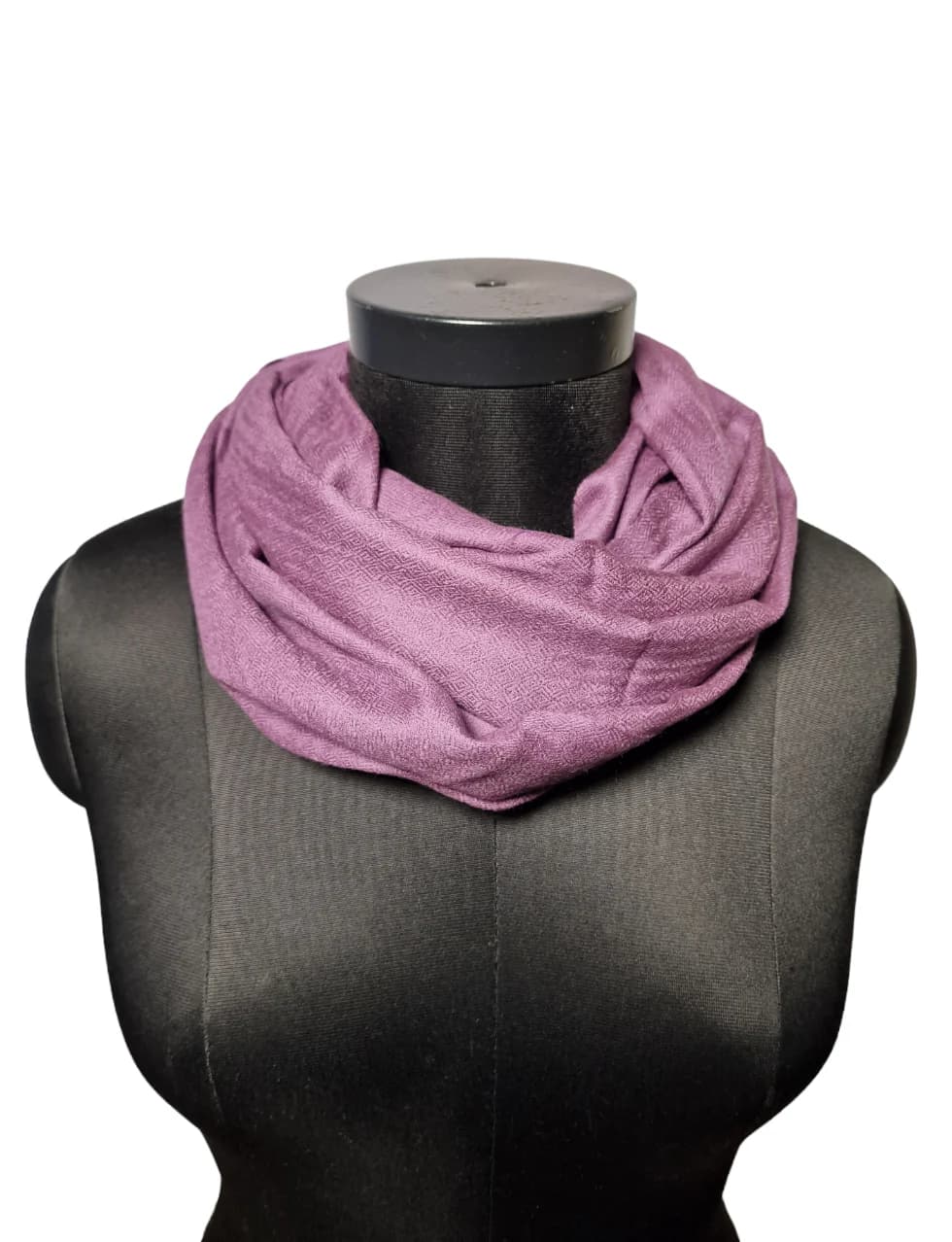 LIGHT PURPLE, MAUVE, COLORED CASHMERE SCARF