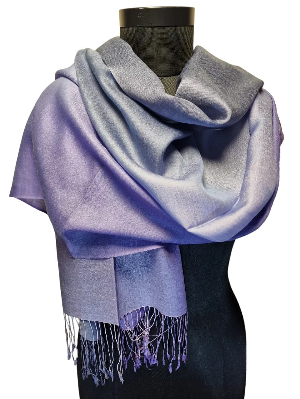 DELICATE SCARF IN SILK AND CASHMERE