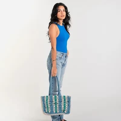 COTTON CROCHET BAG