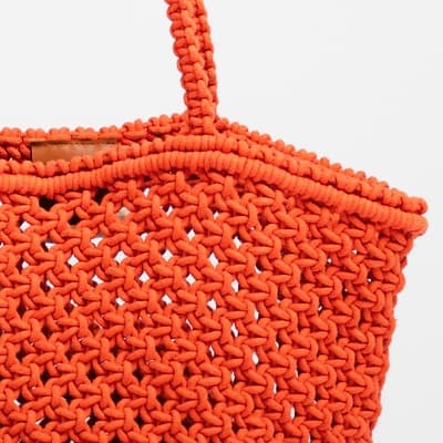 COTTON CROCHET BAG