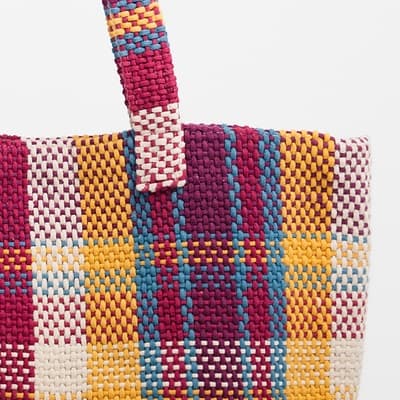COTTON HANDLOOMED BAG- MULTI