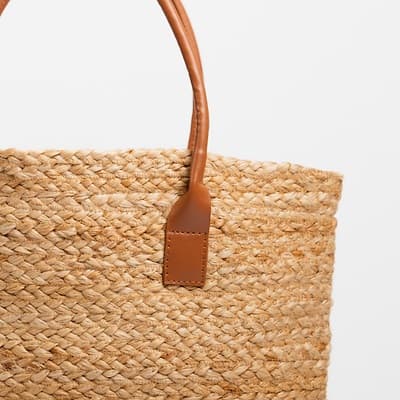 JUTE HANDBAG-NATURAL