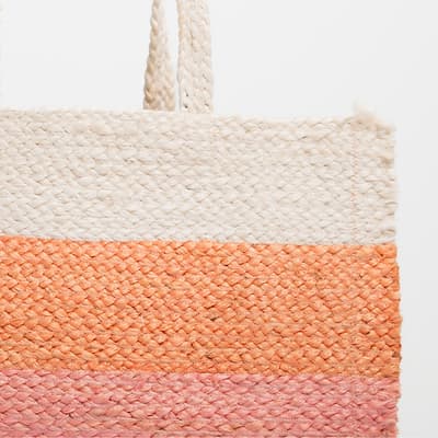 JUTE STRIPE BAG