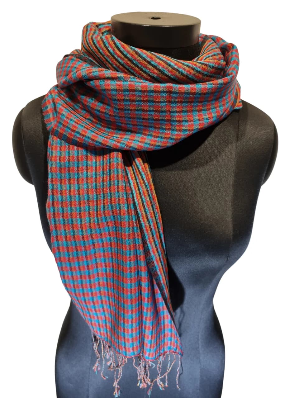 PLAID SCARF CALLED "BELGIUM"