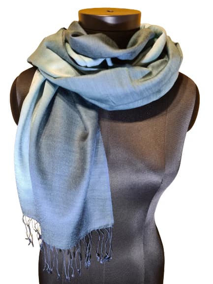 COOL CASHMERE/SILK SCARF IN SOFT COLORS