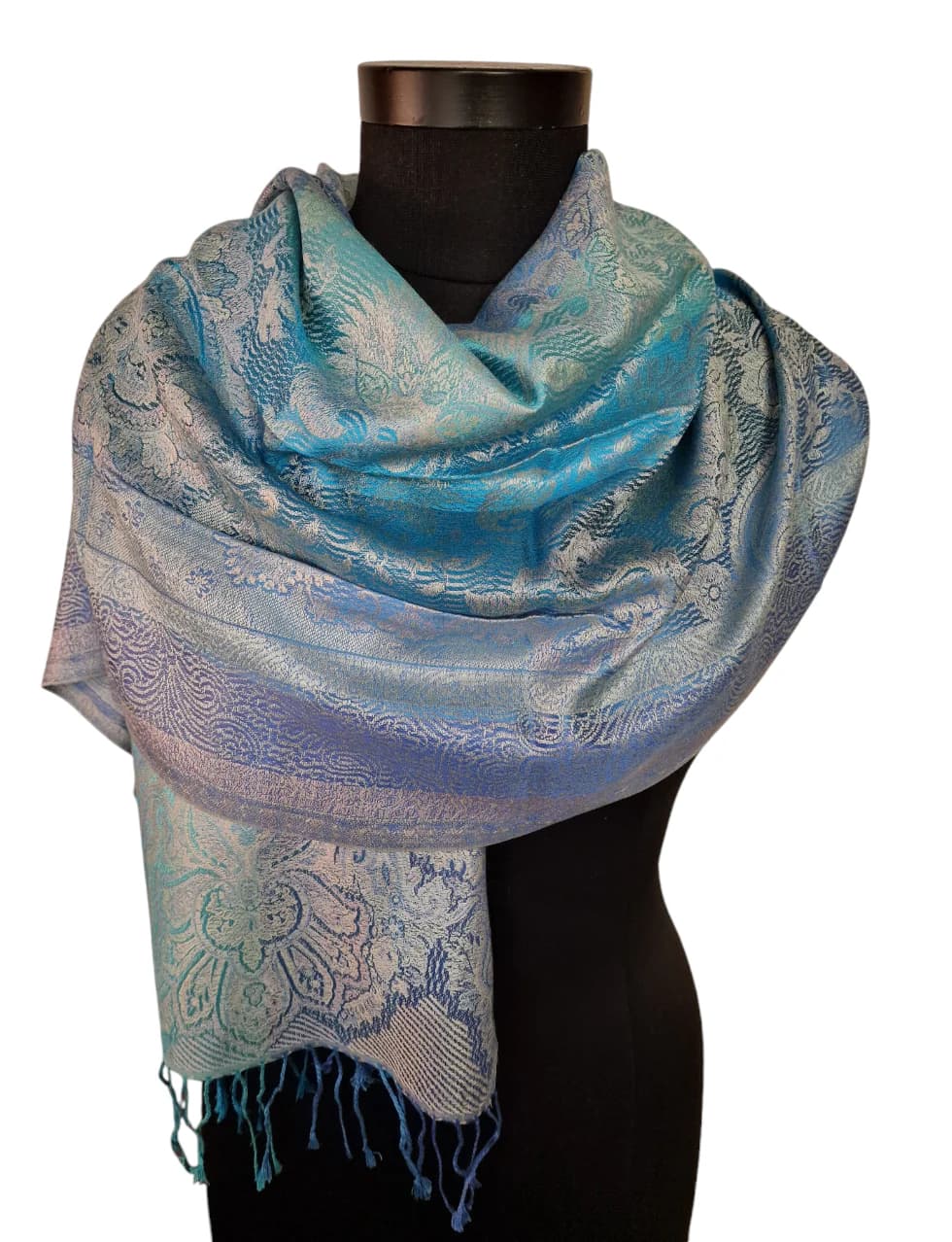 DELICATE BRIGHT SILK SCARF