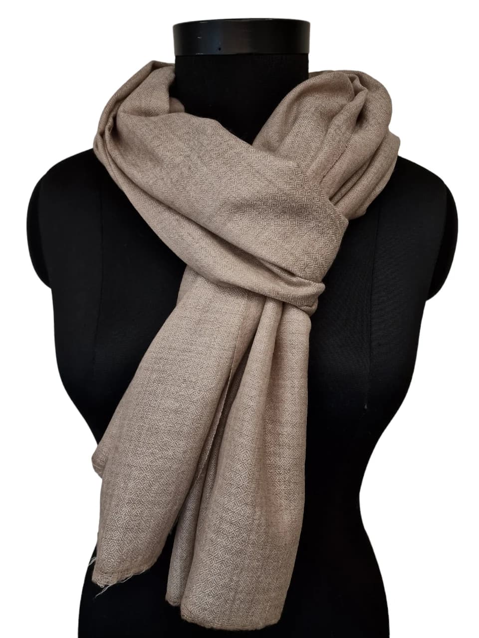 PASHMINA SCARF NATURAL COLOR