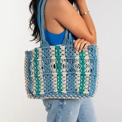 COTTON CROCHET BAG