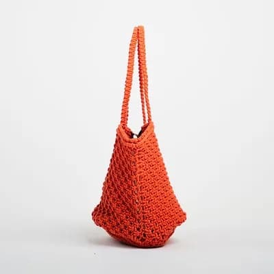 COTTON CROCHET BAG