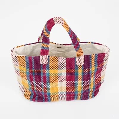 COTTON HANDLOOMED BAG- MULTI
