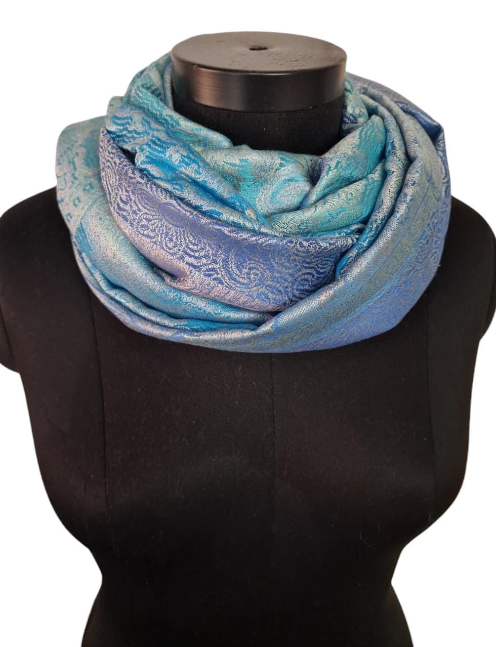 DELICATE BRIGHT SILK SCARF