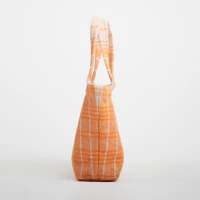 ORGANIC COTTON TOTE BAG ORANGE