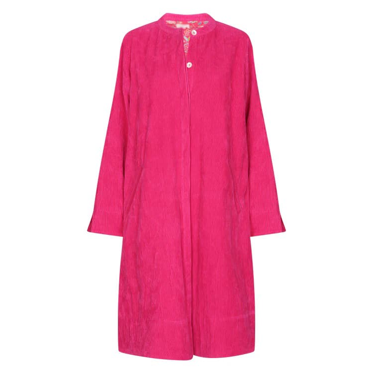 SUPER MIX COAT CORD COTTON VIOLET