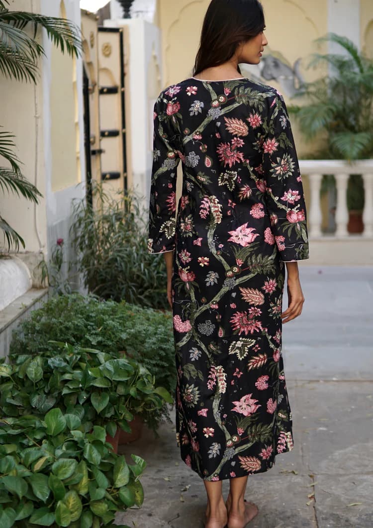 LONG KAFTAN DRESS, BEACH KAFTAN, LUXURY BEACH COVERUP