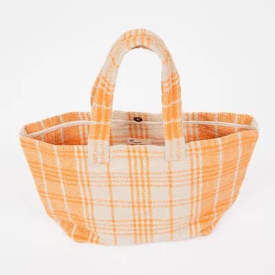 ORGANIC COTTON TOTE BAG ORANGE