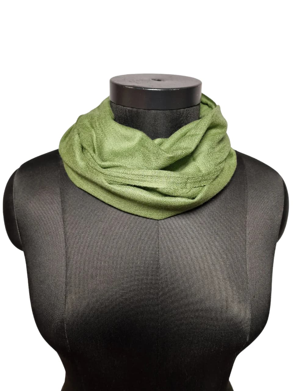 NARROW YELLOW CASHMERE SCARF