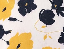 FLOWERS PRINT CLUTCH BAG