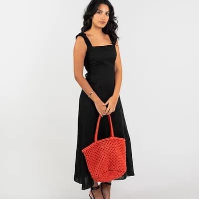COTTON CROCHET BAG
