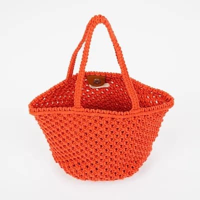COTTON CROCHET BAG
