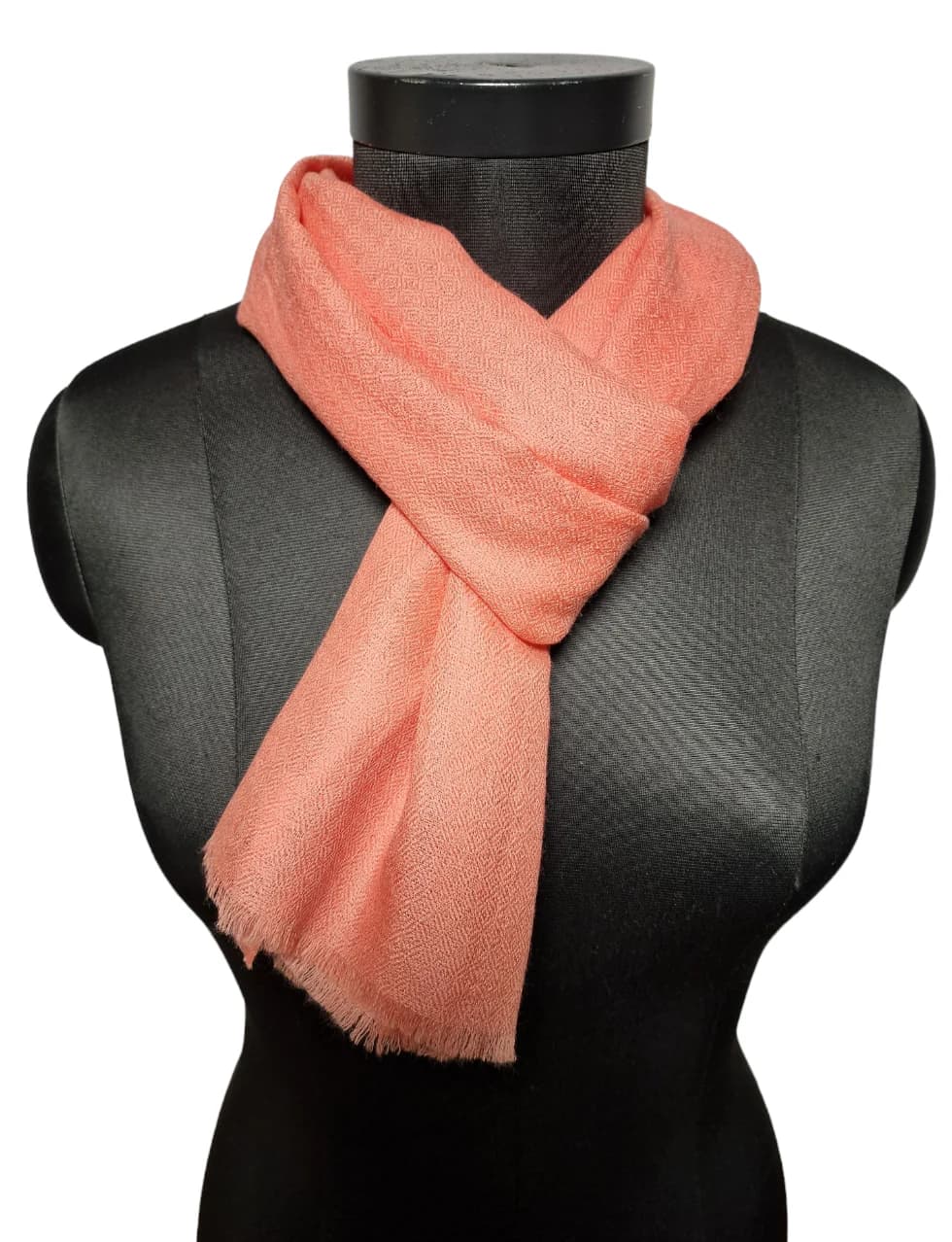 NARROW YELLOW CASHMERE SCARF