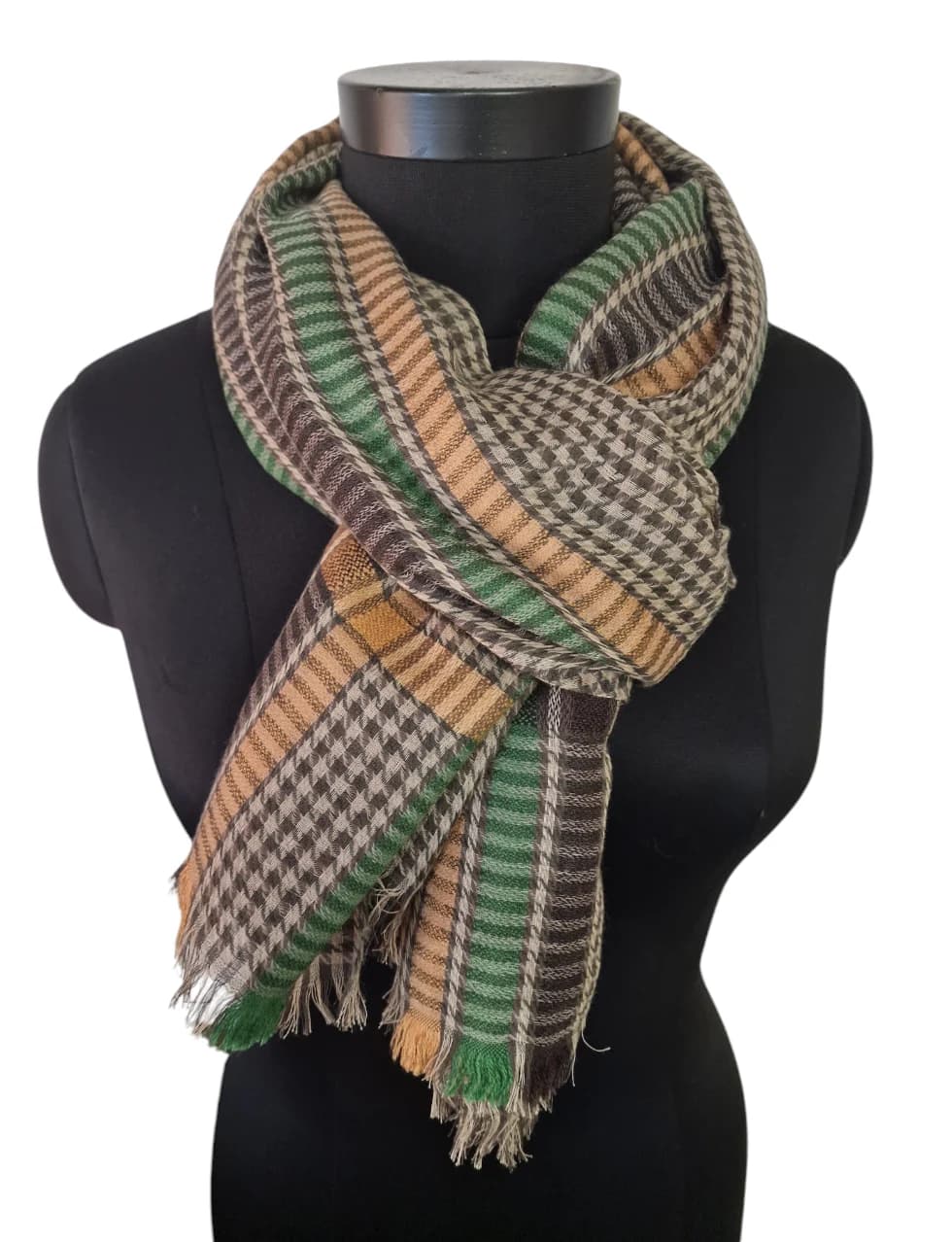 LARGE SHAWL IN PURE WOOL
