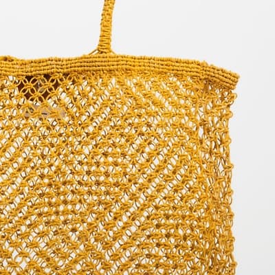 LARGE JUTE BAG BLACK