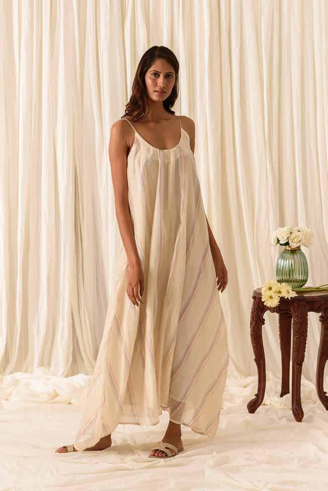 MORNING GLORY WOVEN MAXI DRESS