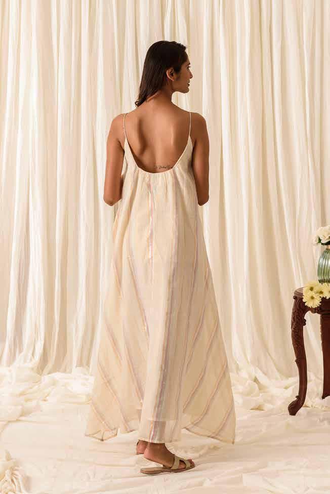 MORNING GLORY WOVEN MAXI DRESS