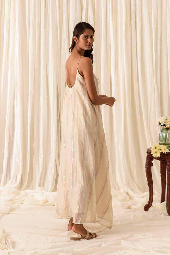MORNING GLORY WOVEN MAXI DRESS