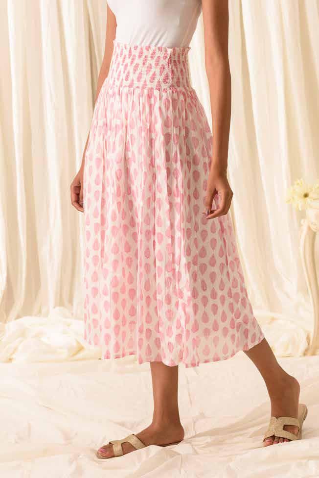 SWIFT MIDI SKIRT