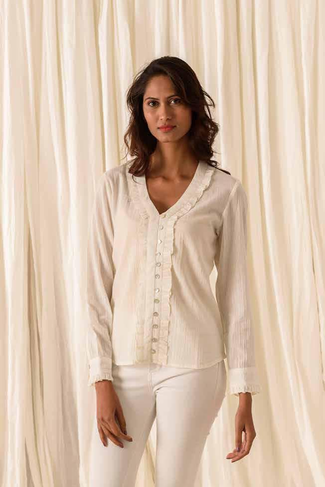 FULL SLEEVES FANCY BUTTON TOP