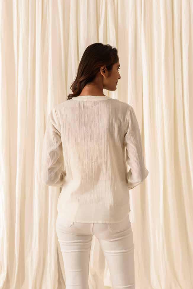 FULL SLEEVES FANCY BUTTON TOP