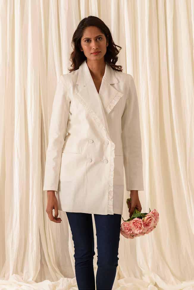 FRONT OVERLAPPED BUTTONED DRESS
