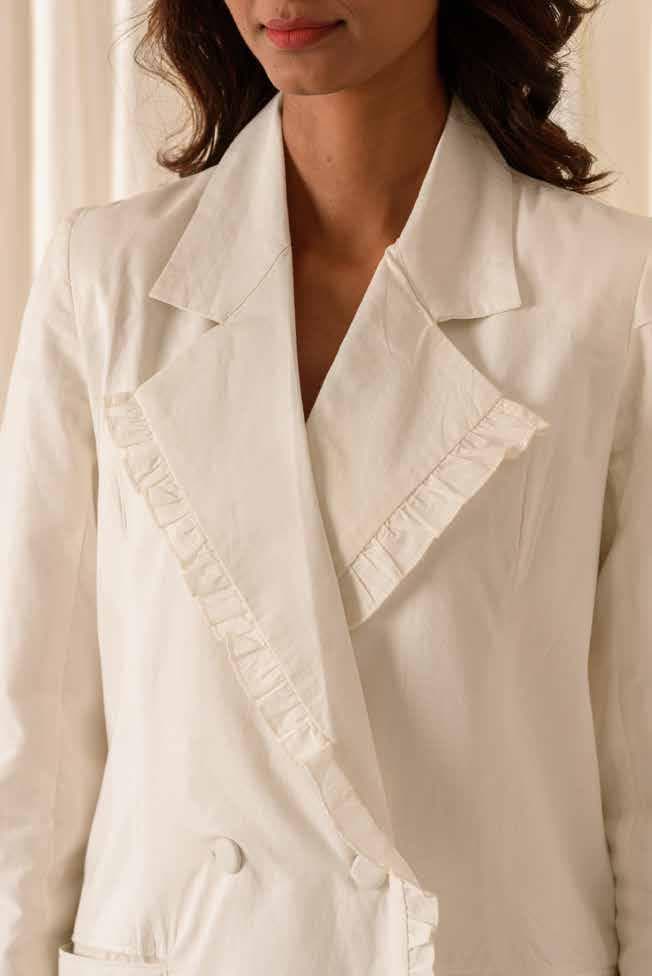 FRONT OVERLAPPED BUTTONED DRESS