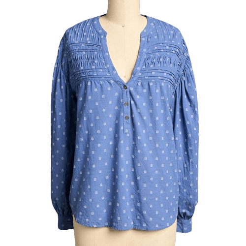 INDIGO PULLOVER TOP