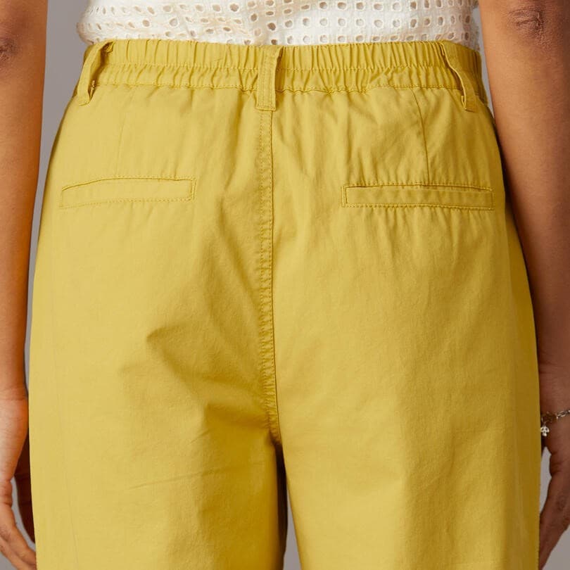 YELLOW COTTON PANT