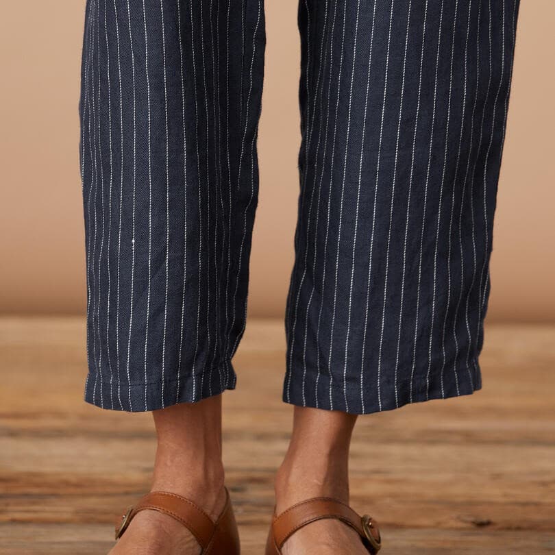 DARK NIGHT STRIPED COTTON PANT