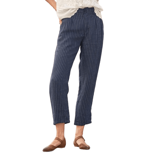 DARK NIGHT STRIPED COTTON PANT