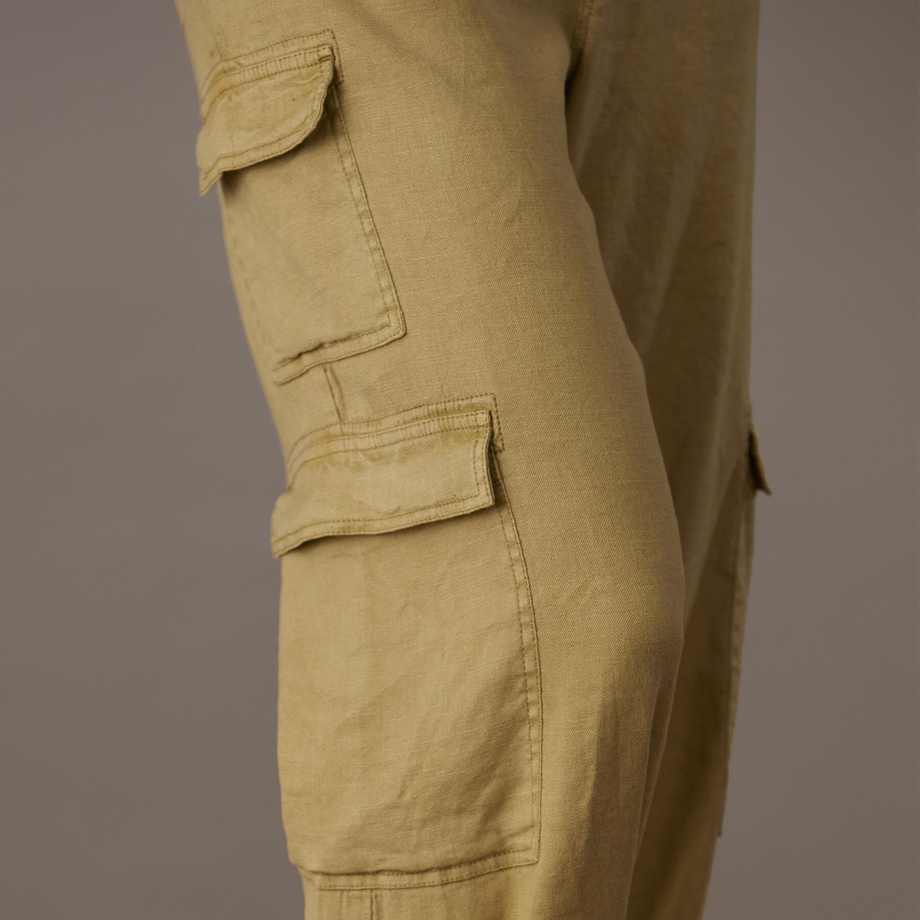 CEDAR WIDE LEG CARGO COTTON PANT