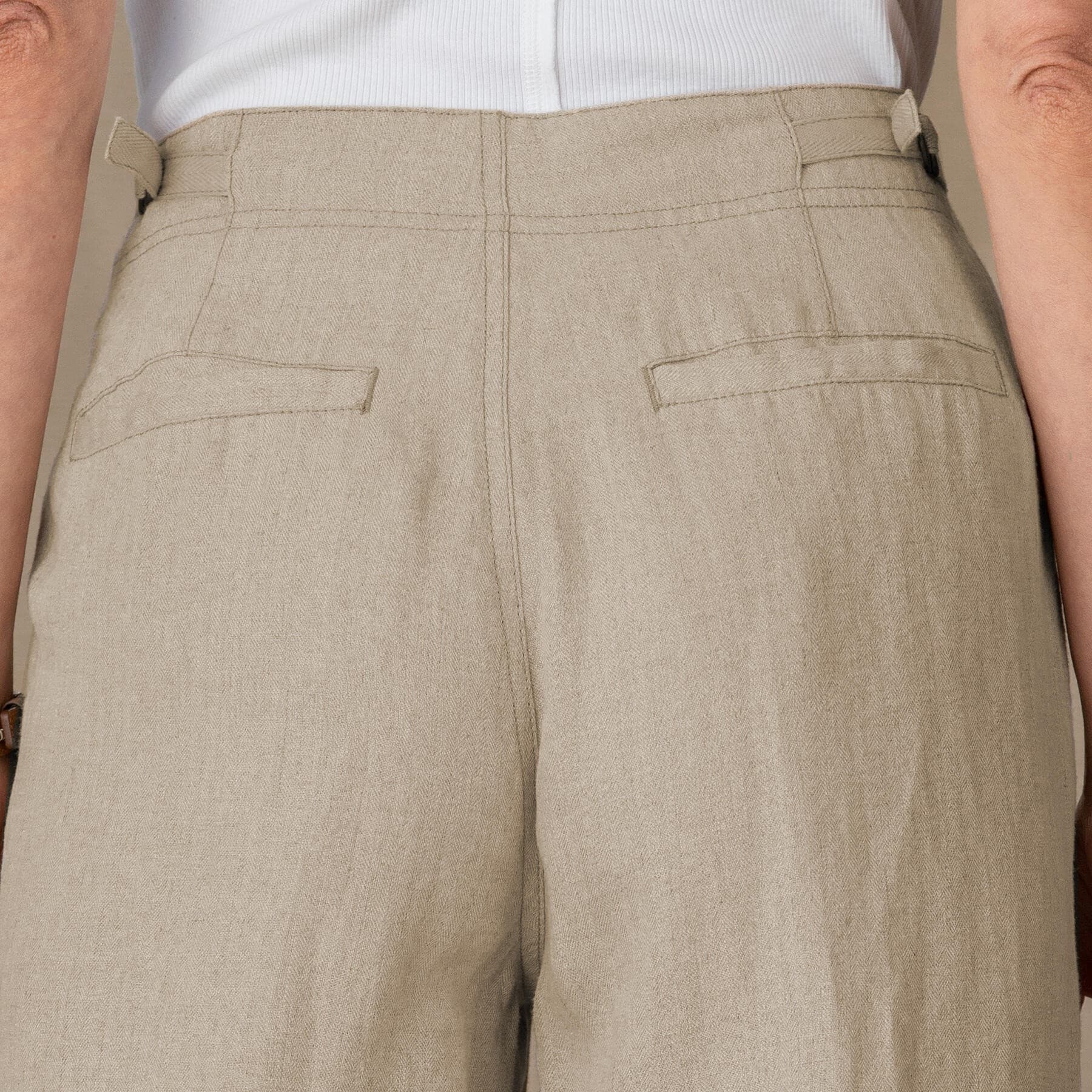 FLEX COLOUR LINEN PANT