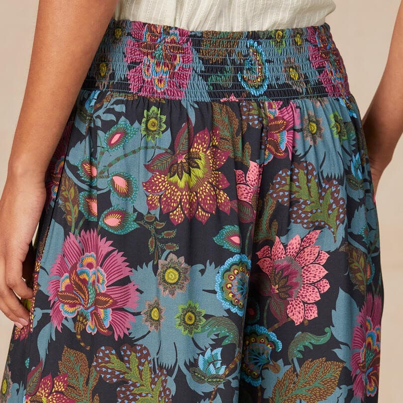 MULTI FLORAL VISCOSE PANT