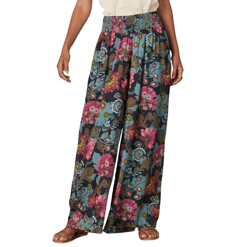 MULTI FLORAL VISCOSE PANT