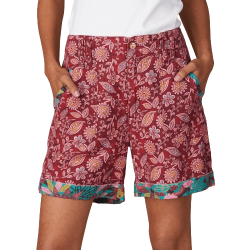 BERRY FLORAL SHORT