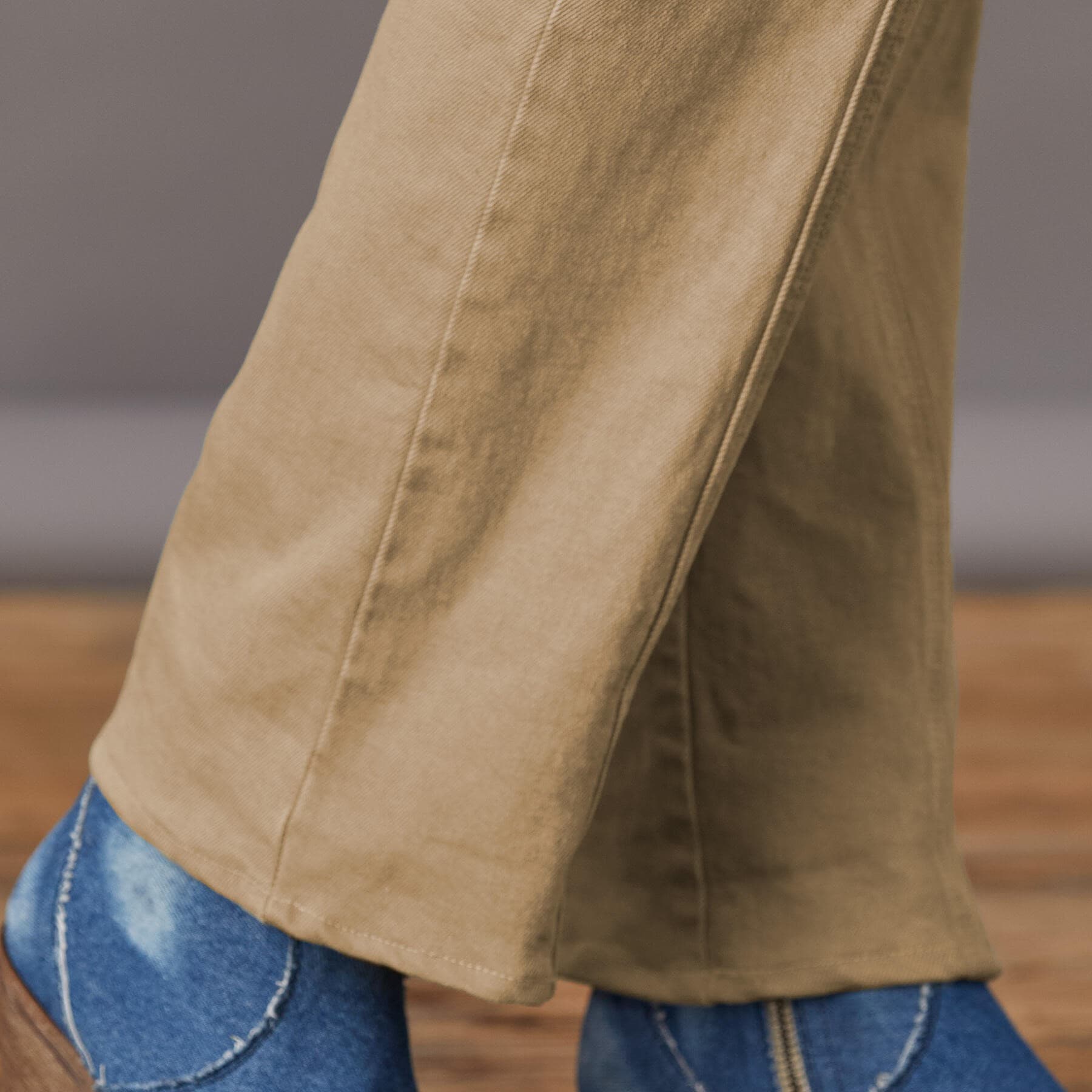 KHAKI CARGO COTTON PANT