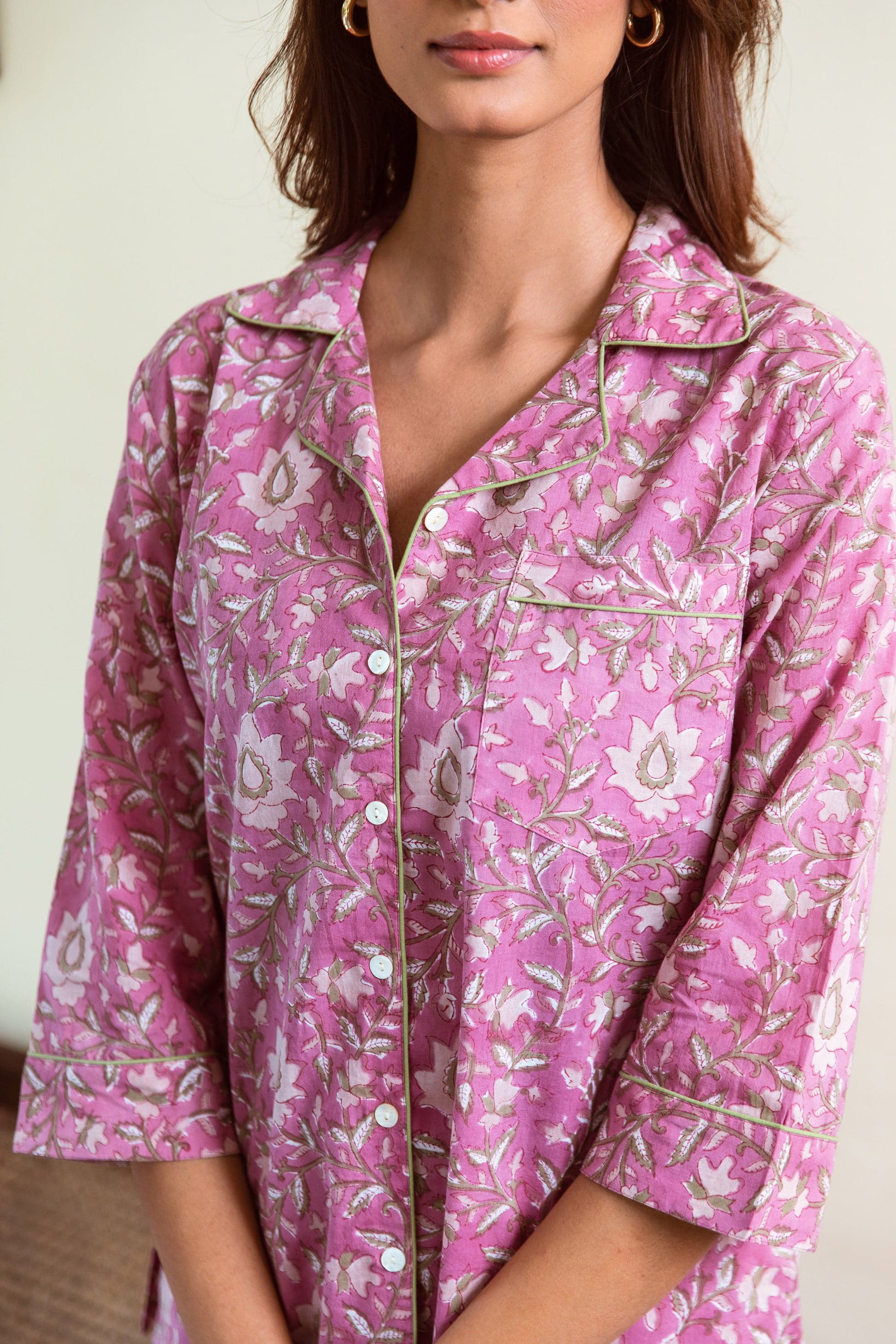 ROSE PINK FLORAL SET