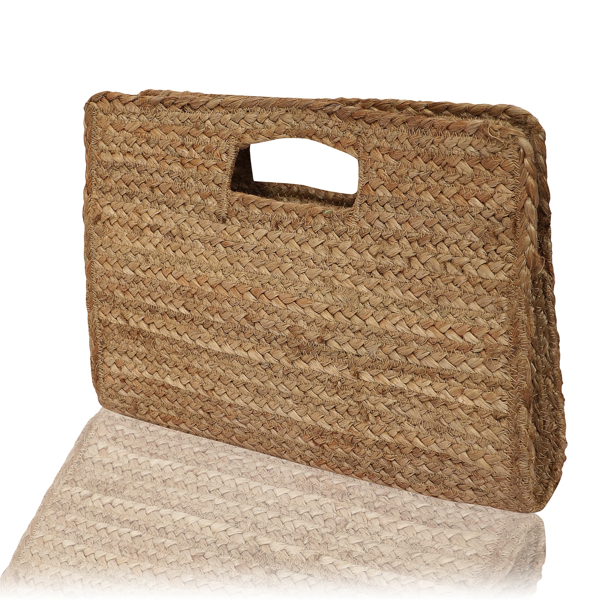 BRAIDED JUTE BAG